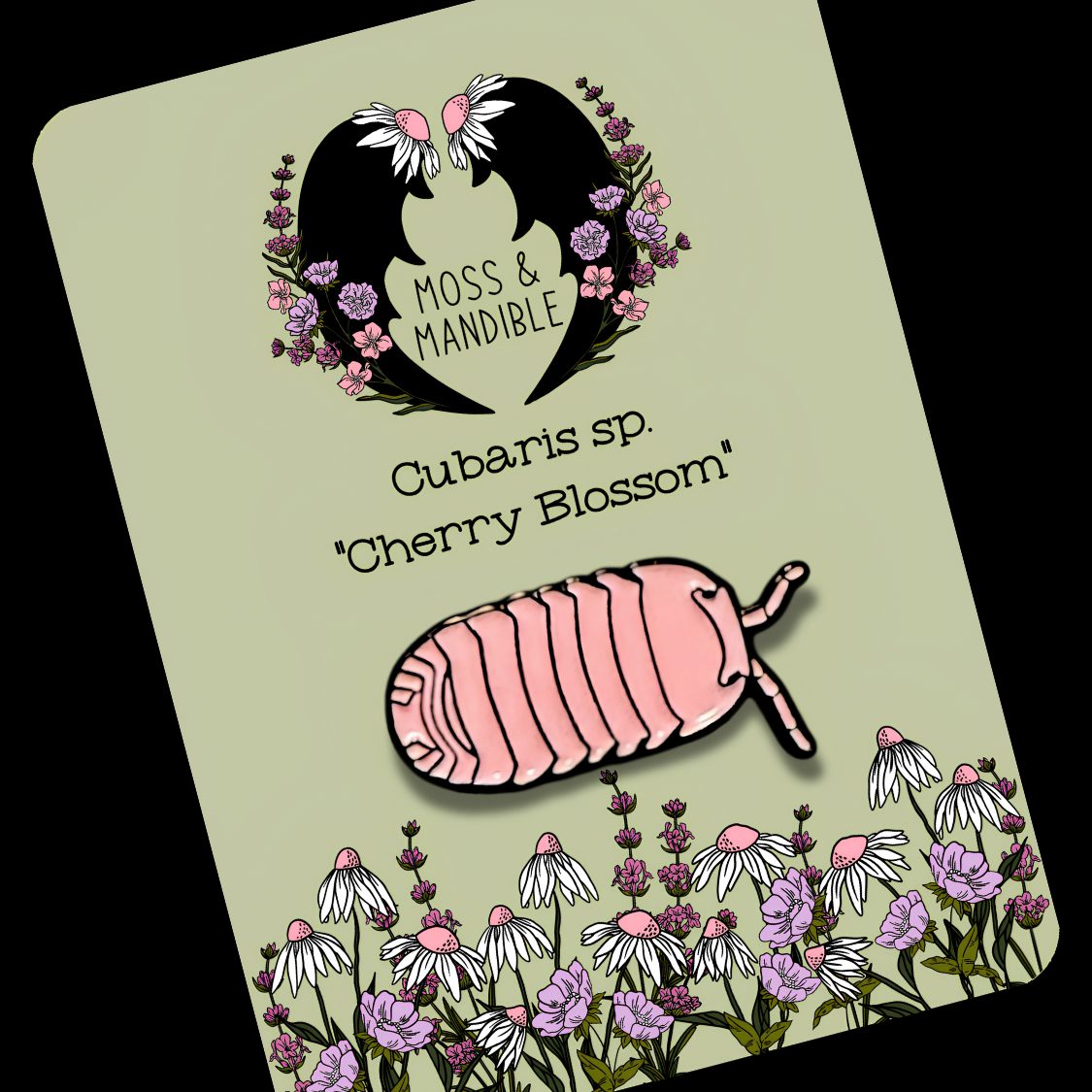 Enamal Pin "Cherry Blossom"